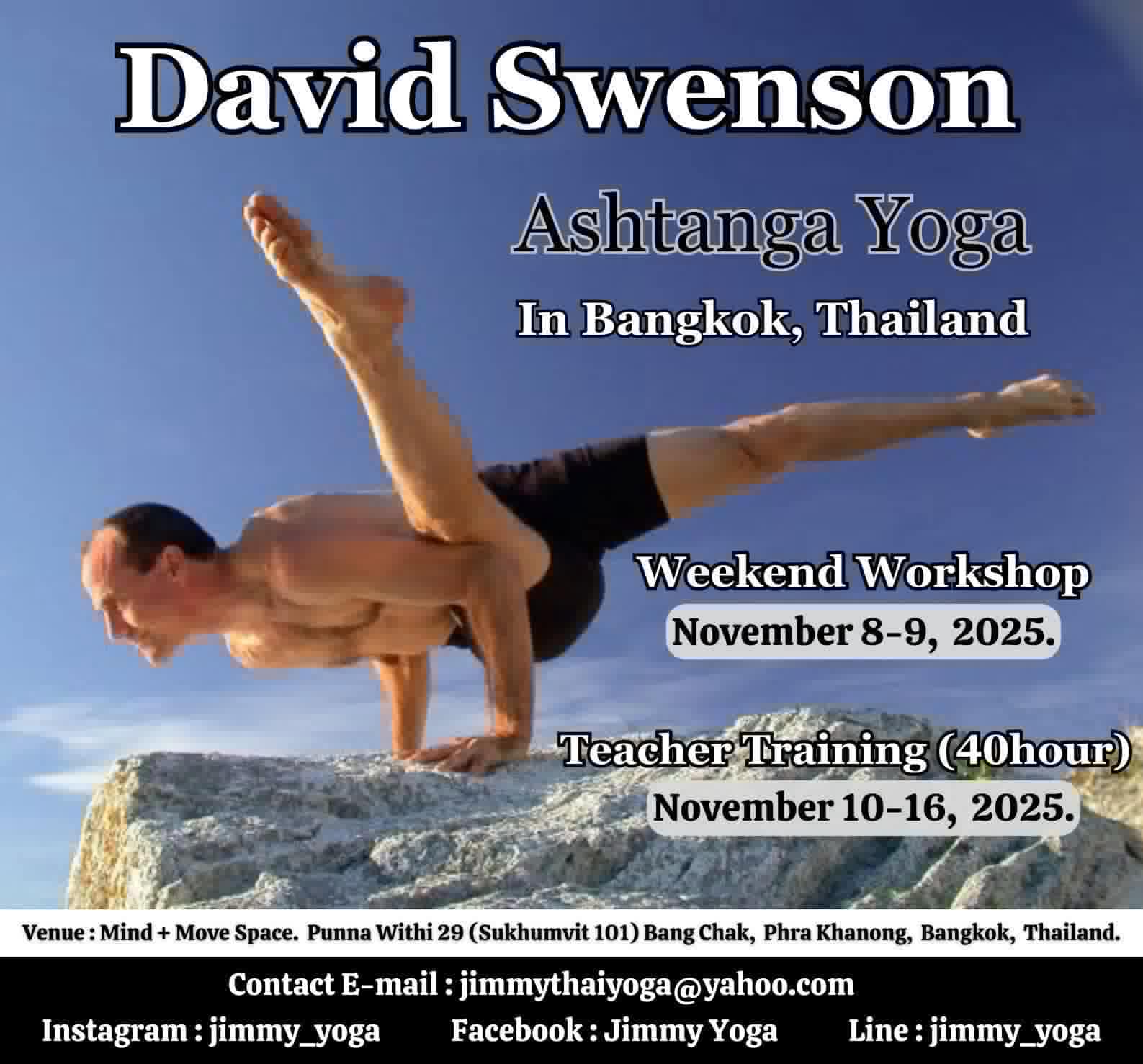 David Swenson Workshop Preview
